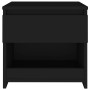 Mesitas de noche 2 uds madera contrachapada negro 40x30x39 cm de vidaXL, Mesitas de noche - Ref: Foro24-803446, Precio: 49,85...