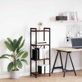 Estante de libros Roble ahumado 40 x 30 x 85 cm en Librerías y estanterías | Comprar online en Foru.es