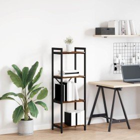 Estante de libros Roble ahumado 40 x 30 x 85 cm en Librerías y estanterías | Comprar online en Foru.es