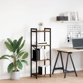 Estante de libros Madera envejecida 40 x 30 x 85 cm en Librerías y estanterías | Comprar online en Foru.es