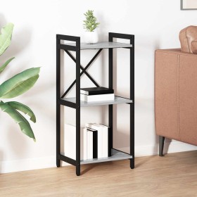 Estante de libros Gris sonoma 40 x 30 x 85 cm en Librerías y estanterías | Comprar online en Foru.es