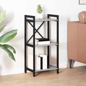 Estante de libros Gris sonoma 40 x 30 x 85 cm en Librerías y estanterías | Comprar online en Foru.es