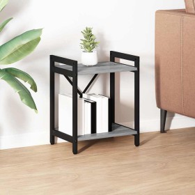 Estante de libros Gris sonoma 40 x 30 x 50 cm en Librerías y estanterías | Comprar online en Foru.es