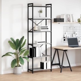 Estante de libros Gris sonoma 40 x 30 x 85 cm en Librerías y estanterías | Comprar online en Foru.es