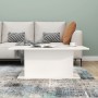 Mesa de centro madera ingeniería blanco brillo 102x55,5x40 cm de vidaXL, Mesas de centro - Ref: Foro24-810313, Precio: 51,16 ...