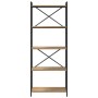 Estante de libros Roble artesanal 60 x 30 x 155 cm en Librerías y estanterías | Comprar online en Foru.es