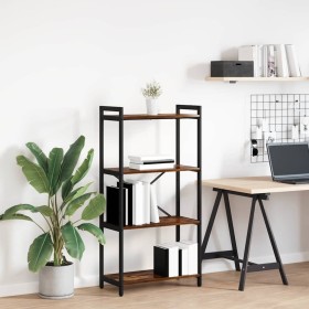 Estante de libros Roble ahumado 40 x 30 x 85 cm en Librerías y estanterías | Comprar online en Foru.es