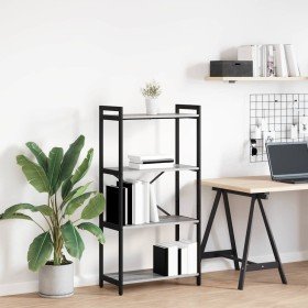 Estante de libros Gris sonoma 40 x 30 x 85 cm en Librerías y estanterías | Comprar online en Foru.es