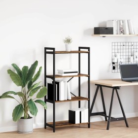 Estante de libros Madera envejecida 40 x 30 x 85 cm en Librerías y estanterías | Comprar online en Foru.es