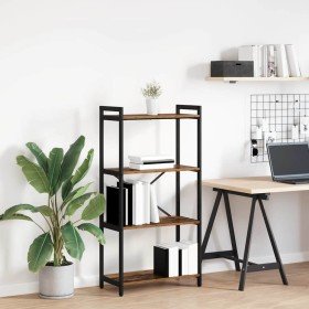 Estante de libros Madera envejecida 40 x 30 x 85 cm en Librerías y estanterías | Comprar online en Foru.es