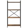 Estante de libros Madera envejecida 40 x 30 x 85 cm en Librerías y estanterías | Comprar online en Foru.es