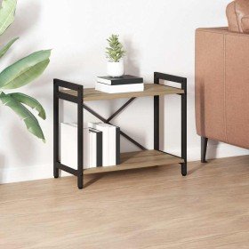 Estante de libros Roble artesanal 60 x 30 x 50 cm en Librerías y estanterías | Comprar online en Foru.es