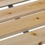 Banco de jardín de madera y hierro 120 cm de vidaXL, Bancos de jardín - Ref: Foro24-41014, Precio: 108,84 €, Descuento: %
