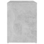 Mesita de noche madera contrachapada gris hormigón 40x30x40 cm de vidaXL, Mesitas de noche - Ref: Foro24-806336, Precio: 30,8...