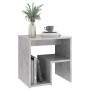 Mesita de noche madera contrachapada gris hormigón 40x30x40 cm de vidaXL, Mesitas de noche - Ref: Foro24-806336, Precio: 30,8...