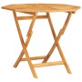 Juego de comedor para jardín 5 piezas madera maciza de teca de vidaXL, Conjuntos de jardín - Ref: Foro24-3155031, Precio: 383...