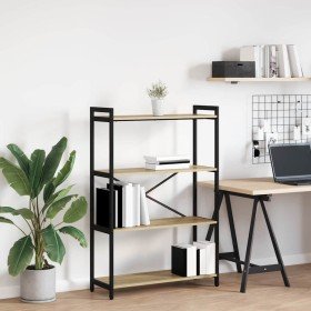 Estante de libros Roble Sonoma 80 x 30 x 120 cm en Librerías y estanterías | Comprar online en Foru.es