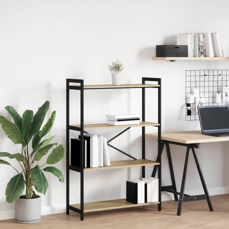 Estante de libros Roble Sonoma 80 x 30 x 120 cm en Librerías y estanterías | Comprar online en Foru.es