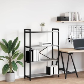 Estante de libros Gris sonoma 80 x 30 x 120 cm en Librerías y estanterías | Comprar online en Foru.es