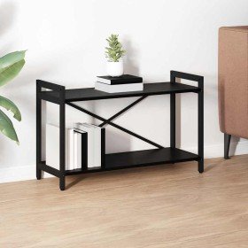 Estante de libros Roble Negro 40 x 30 x 85 cm en Librerías y estanterías | Comprar online en Foru.es