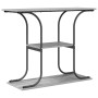 Mesa Consola con estante Gris Sonoma 101 x 35 x 80,5 cm en Mesas auxiliares | Comprar online en Foru.es