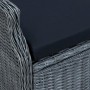Juego de comedor para jardín 3 piezas gris oscuro de vidaXL, Conjuntos de jardín - Ref: Foro24-3067744, Precio: 614,33 €, Des...