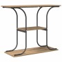 Mesa Consola con estante Roble artesanal 101 x 35 x 80,5 cm en Mesas auxiliares | Comprar online en Foru.es