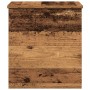 Caja de Almacenamiento Madera envejecida 40 x 42 x 46 cm en Baúles de almacenamiento | Comprar online en Foru.es