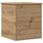 Caja de Almacenamiento Roble artesanal 40 x 42 x 46 cm en Baúles de almacenamiento | Comprar online en Foru.es