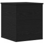 Caja de Almacenamiento Roble Negro 40 x 42 x 46 cm en Baúles de almacenamiento | Comprar online en Foru.es