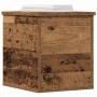 Caja de Almacenamiento Madera envejecida 30 x 35 x 35 cm en Baúles de almacenamiento | Comprar online en Foru.es