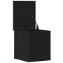 Caja de Almacenamiento Roble Negro 30 x 35 x 35 cm en Baúles de almacenamiento | Comprar online en Foru.es