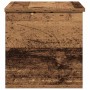 Caja de Almacenamiento Madera envejecida 60 x 35 x 35 cm en Baúles de almacenamiento | Comprar online en Foru.es