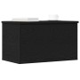 Caja de Almacenamiento Roble Negro 60 x 35 x 35 cm en Baúles de almacenamiento | Comprar online en Foru.es
