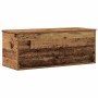 Caja de Almacenamiento Madera envejecida 90 x 35 x 35 cm en Baúles de almacenamiento | Comprar online en Foru.es