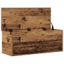 Caja de Almacenamiento Madera envejecida 90 x 35 x 35 cm en Baúles de almacenamiento | Comprar online en Foru.es