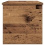 Caja de Almacenamiento Madera envejecida 90 x 35 x 35 cm en Baúles de almacenamiento | Comprar online en Foru.es