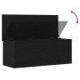 Caja de Almacenamiento Roble Negro 90 x 35 x 35 cm en Baúles de almacenamiento | Comprar online en Foru.es