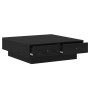 Mesa de Café Roble Negro 90 x 90 x 28 cm Madera de ingeniería en Mesas de centro | Comprar online en Foru.es