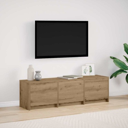 Unidades de TV con cajón Roble artesanal 140 x 34 x 40 cm en Muebles TV | Comprar online en Foru.es