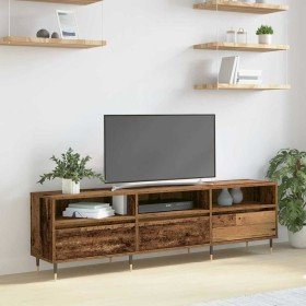 Mueble de TV Madera envejecida 150 x 30 x 45 cm en Muebles TV | Comprar online en Foru.es