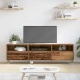Mueble de TV Madera envejecida 150 x 30 x 45 cm en Muebles TV | Comprar online en Foru.es