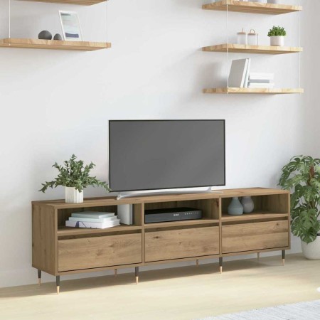 Mueble de TV Roble artesanal 150 x 30 x 45 cm en Muebles TV | Comprar online en Foru.es
