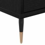 Mueble de TV Roble Negro 150 x 30 x 45 cm Madera de ingeniería en Muebles TV | Comprar online en Foru.es