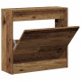 Armario Zapatero con estante Madera vieja 60 x 21 x 57 cm en Zapateros y organizadores de calzado | Comprar online en Foru.es