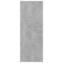 Mesa consola madera de ingeniería gris hormigón 78x30x80 cm de vidaXL, Mesas auxiliares - Ref: Foro24-808300, Precio: 36,59 €...