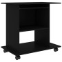 Mesa de ordenador madera contrachapada blanco 80x50x75 cm de vidaXL, Escritorios - Ref: Foro24-802895, Precio: 74,43 €, Descu...