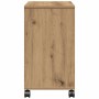Mesa Auxiliar con estante Roble artisan 50 x 30 x 55 cm en Mesas auxiliares | Comprar online en Foru.es