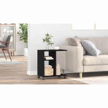 Mesa Auxiliar Roble negro 50 x 30 x 55 cm Madera contrachapada en Mesas auxiliares | Comprar online en Foru.es