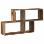 Estante de pared con estante Montaje en la pared Marrón Madera en Estanterías | Comprar online en Foru.es